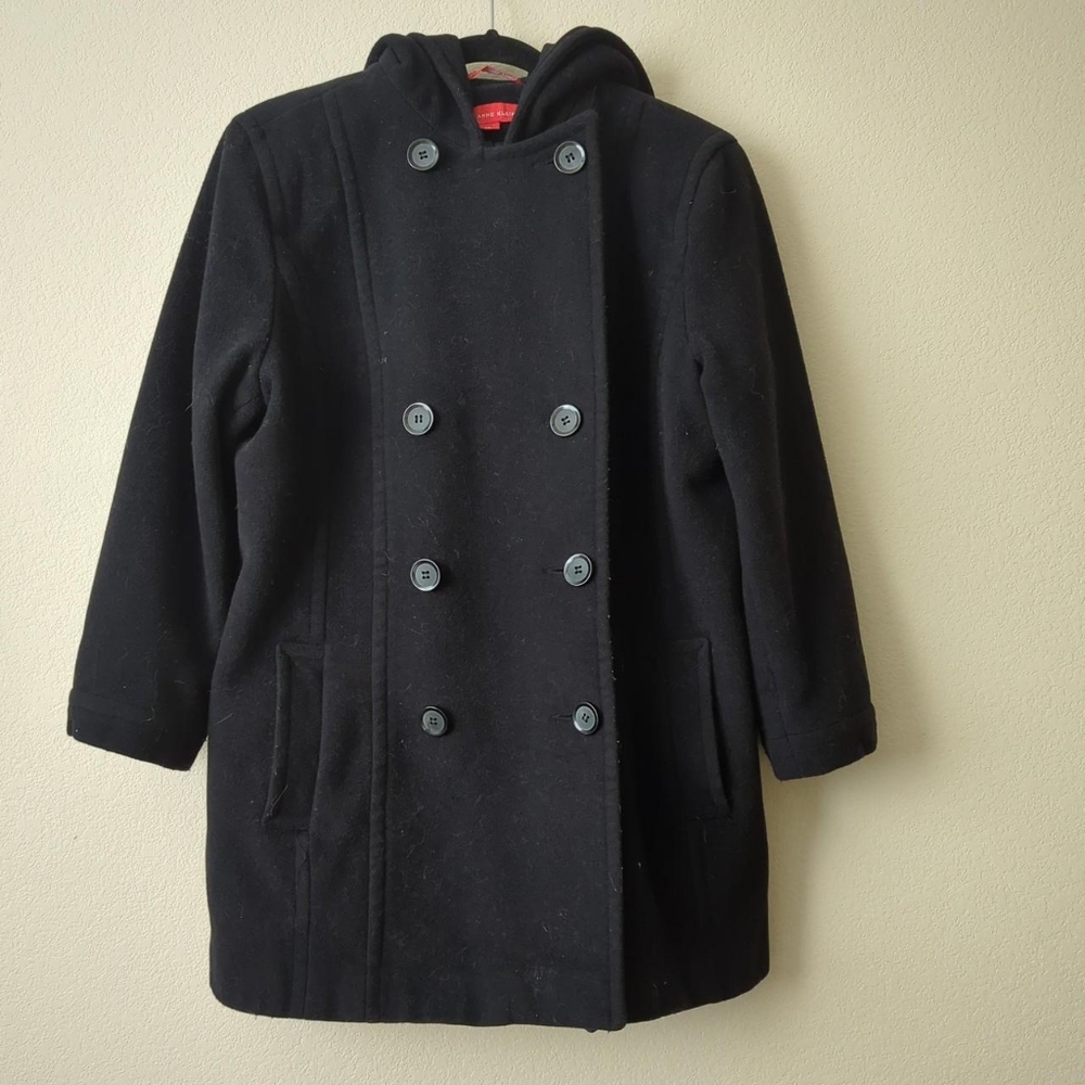 Anne Klein Black Pea Coat